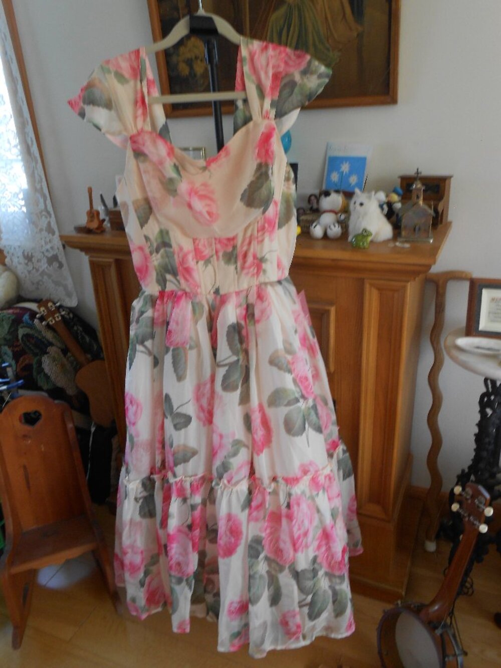 IVY CITY CO---I FEEL PRETTY DRESS-MAXI-SIZE 6 OR S-NEW WITH TAGS!